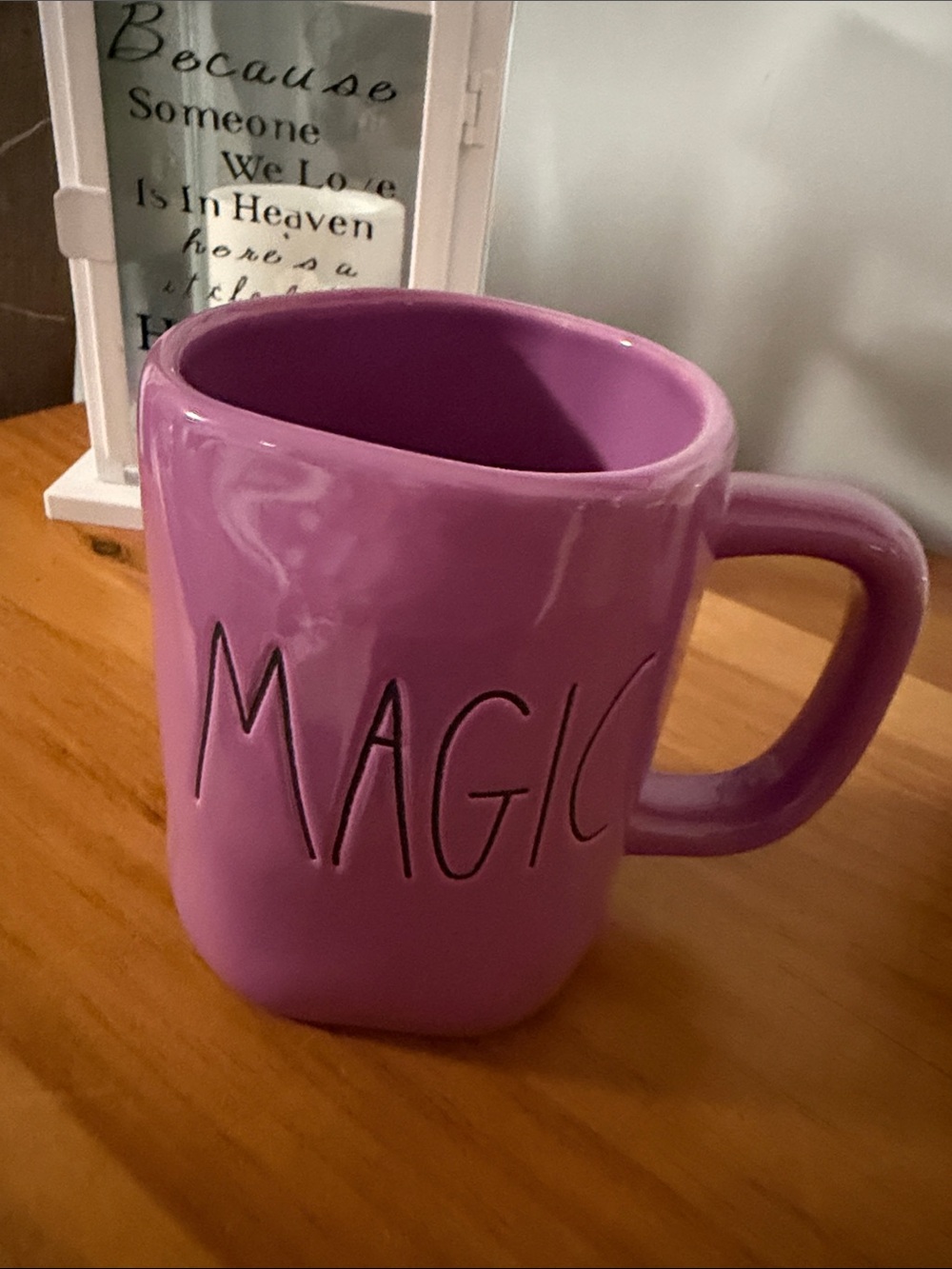 Rae Dunn Purple MAGIC Ceramic Mug